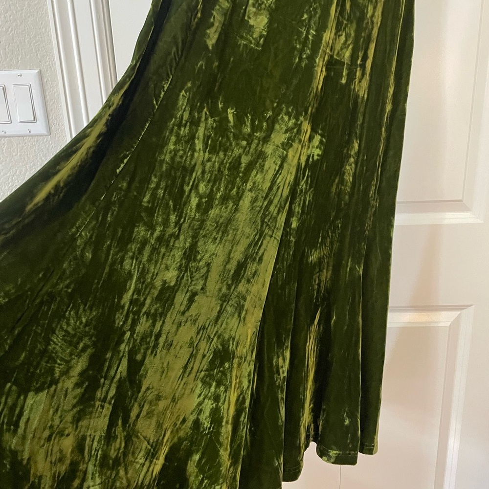 RARE! 80’s Betsey Johnson Punk label,crushed velvet dress - Picture 9 of 15